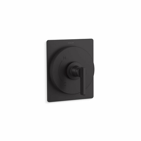 KOHLER Rite-Temp Valve Trim in Matte Black TS35920-4-BL